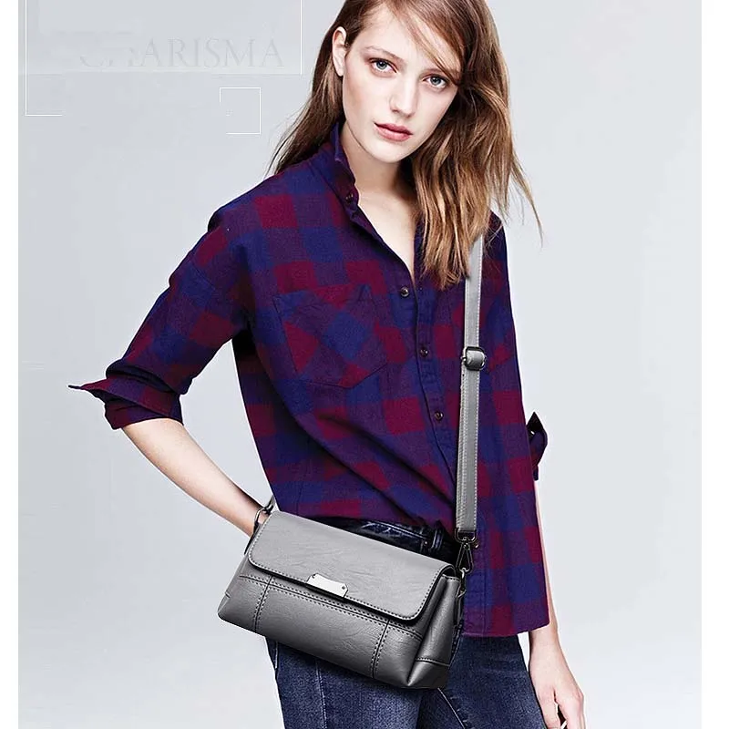 Действительно искусственная квадратная сумка для девочек Европейская и