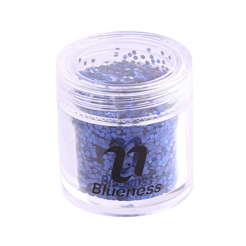 Акриловый цветной Блеск 3D для дизайна ногтей 4 шт./компл. 1 мм УФ порошок Гель лак