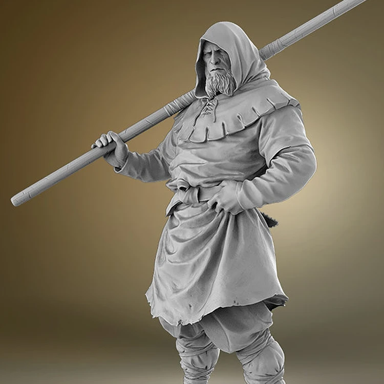 1/24 маленький Джон (рисунок) содержит 2 головки полимерная модель Figura GK