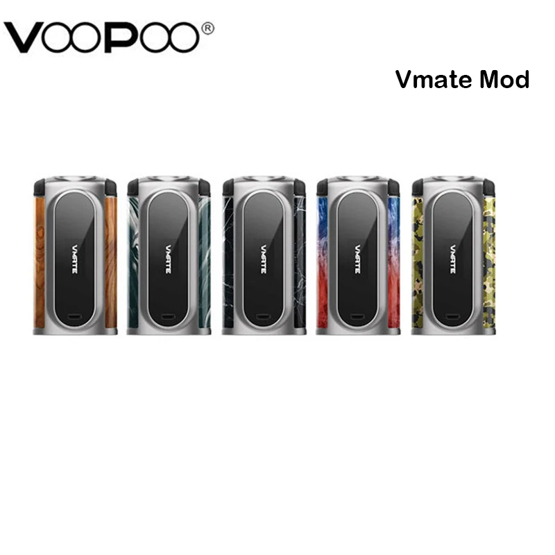 Оригинальный VOOPOO Vmate Mod TC Box Vape 200 Вт с 32 значным GENE. FAN Chip Fit UFORCE T1 8 мл бак электронная