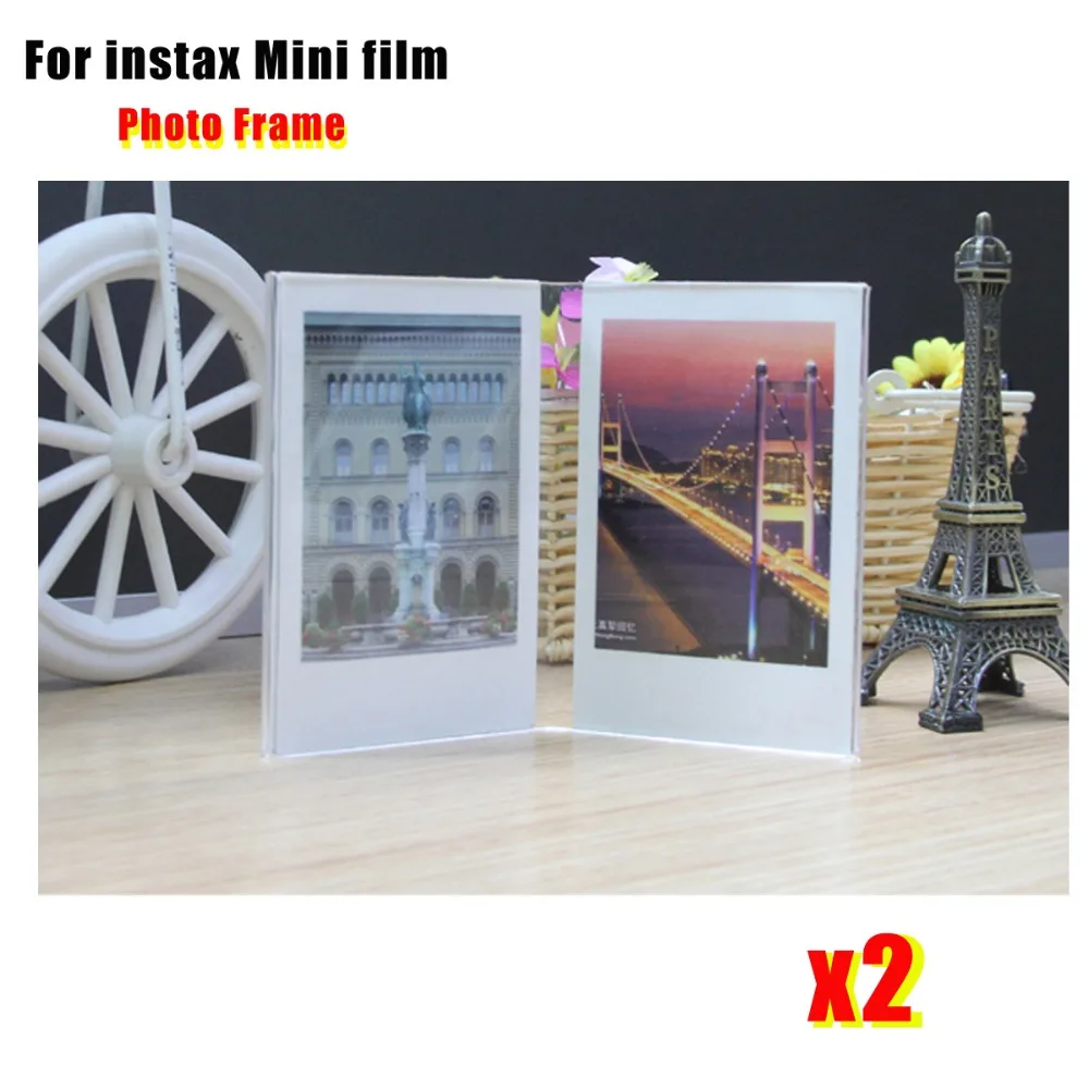 2 шт. V образная акриловая простая фоторамка для Fujifilm Instax Mini Films (Mini 7s/ 8/9/25/70/90 3