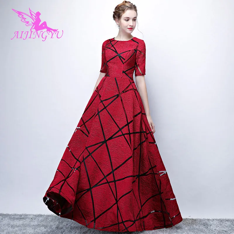 

AIJINGYU Long Evening Eresses Party Gown 2021 Sexy Women Elegant Formal Special Occasion Dress Fashion Gowns FS414