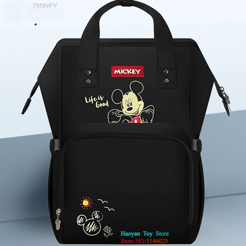 Disney многофункциональная usb-изоляционная сумка для мам Оксфорд большая емкость водонепроницаемая сумка для подгузников Сумка для хранения бутылочек для молока