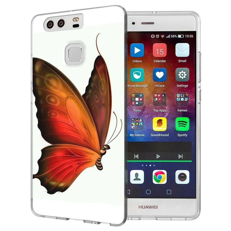 Для Huawei P9lite/P8 Lite 2016 2017 Y5 II 2 Y5ii / Y6 Compact Honor 5A LYO-L21 Мягкий ТПУ силиконовый прозрачный