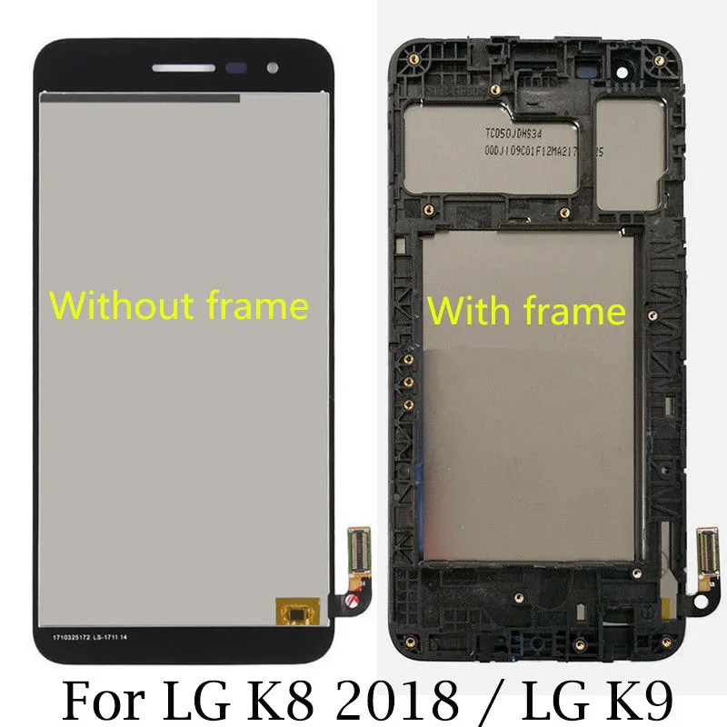 Для LG Aristo 2 K8 2018 ЖК дисплей Дисплей Сенсорный экран планшета Полное собрание Экран