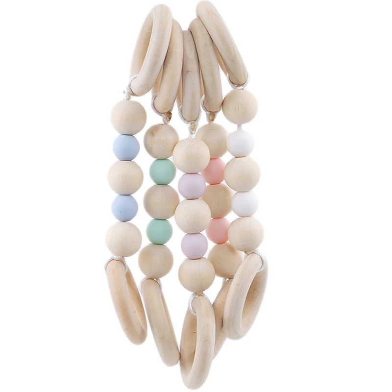 Детский Браслет для прорезывания зубов безопасный оригинальный Круглый