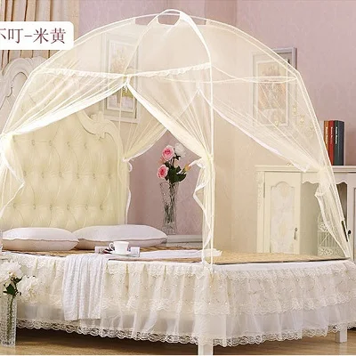 НОВАЯ тонкая сетка Монгольская Юрта москитная для хорошего сна двойной кровати с