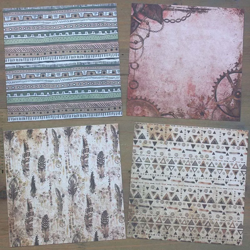 Многофункциональный 24 листов для скрапбукинга &quotсделай сам&quot Винтаж