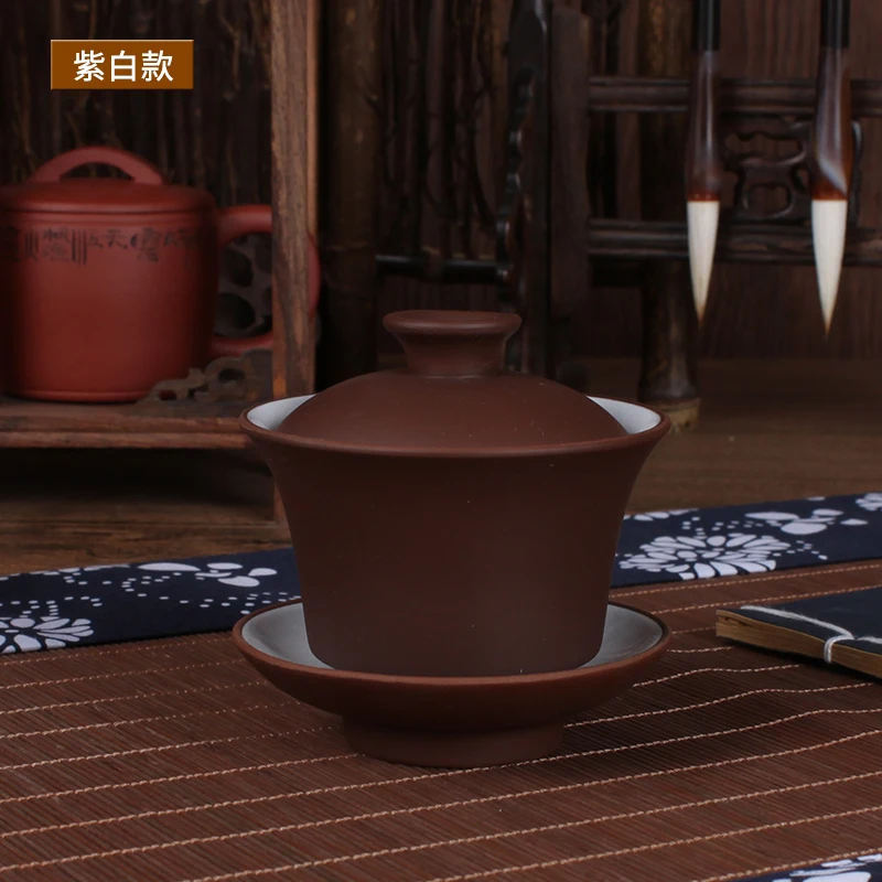 Керамическая чайная чашка Chinease чайный набор кунг-фу Gaiwan чайные аксессуары кунгфу чай 150 мл Gaiwan чашки C