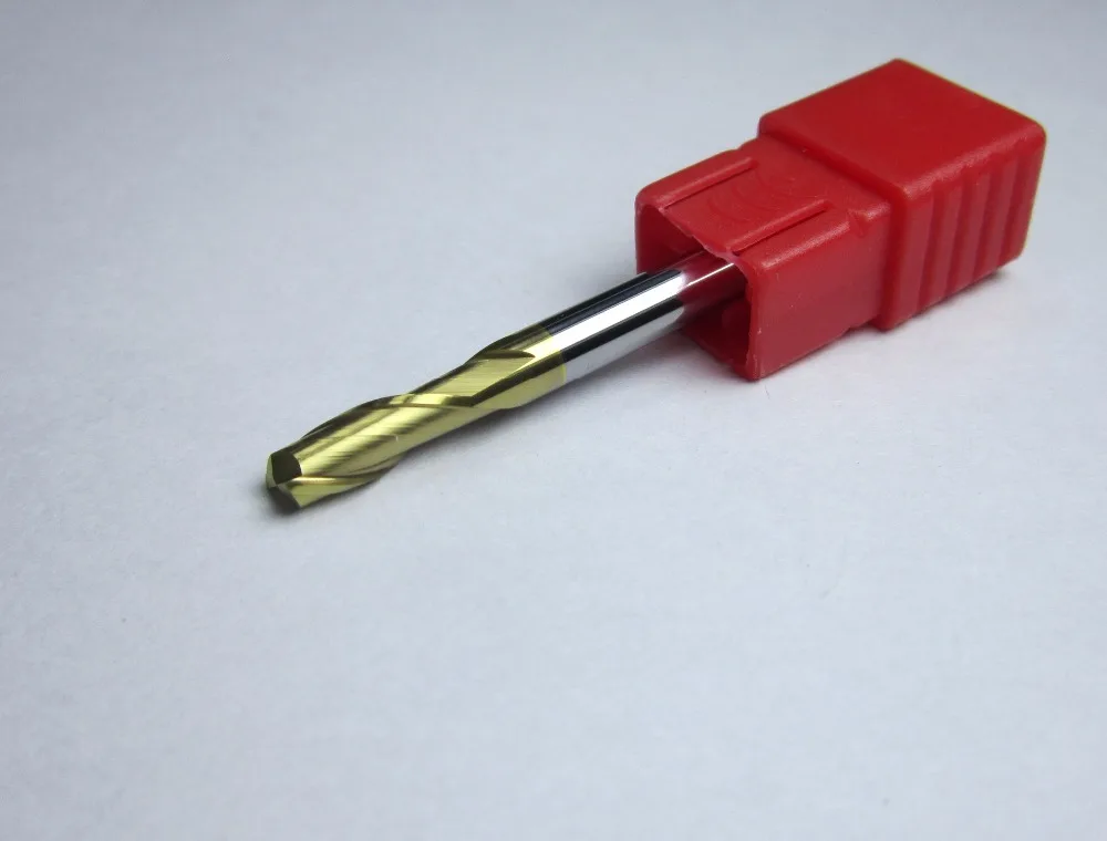 

HRC62 diameter 4MM two 2 flutes Tungsten Carbide End Mill / milling cutter Flat L=50MM CNC machine for metal working