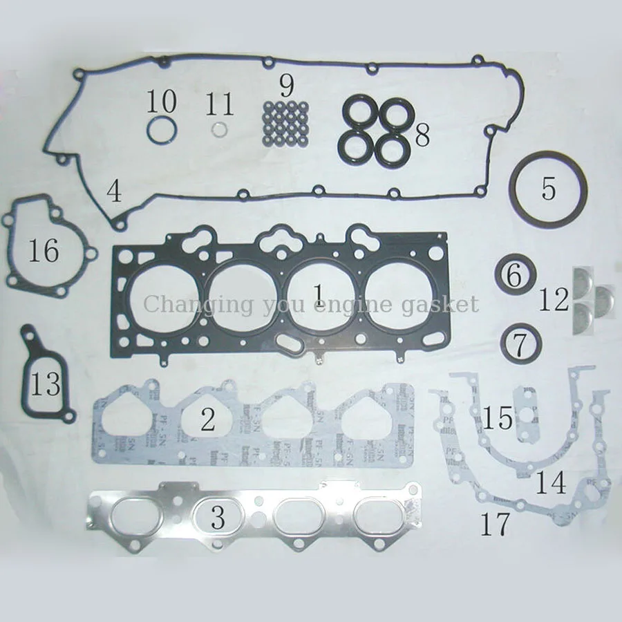 G4GA For HYUNDAI ELANTRA ENGINE HEAD GASKET SET Engine Rebuilding Kits seal Gasket Full Set gasket 20910-23R00 | Автомобили и