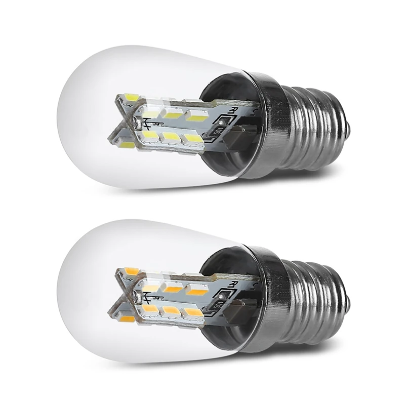 10 шт. LED E12 220 В лампа для холодильника SMD 3014 домашние светодиодные лампы стеклянная