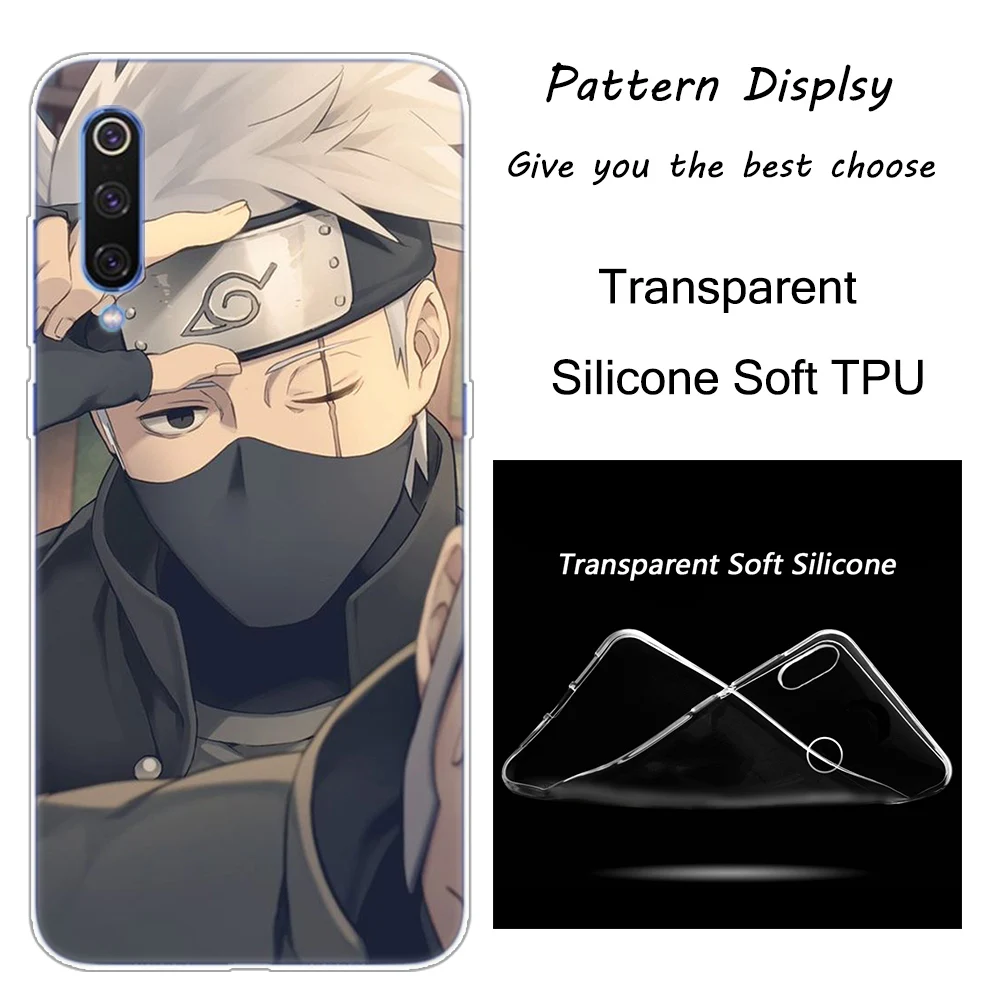 010 ; аниме «Наруто силиконовый чехол для Xiaomi Pocophone F1 9T 9 9SE 8 A2 Lite A1 A2 Mix3 Redmi K20 7A Note 4 4X5 6 7 Pro S2 крышка - Цвет: 010