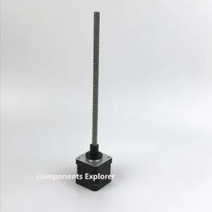 NEMA17 шаговый 150 мм Tr8 * 8 leadscrew резьбовой 17HS3001-150N Nema17 стержень двигатель для 3D