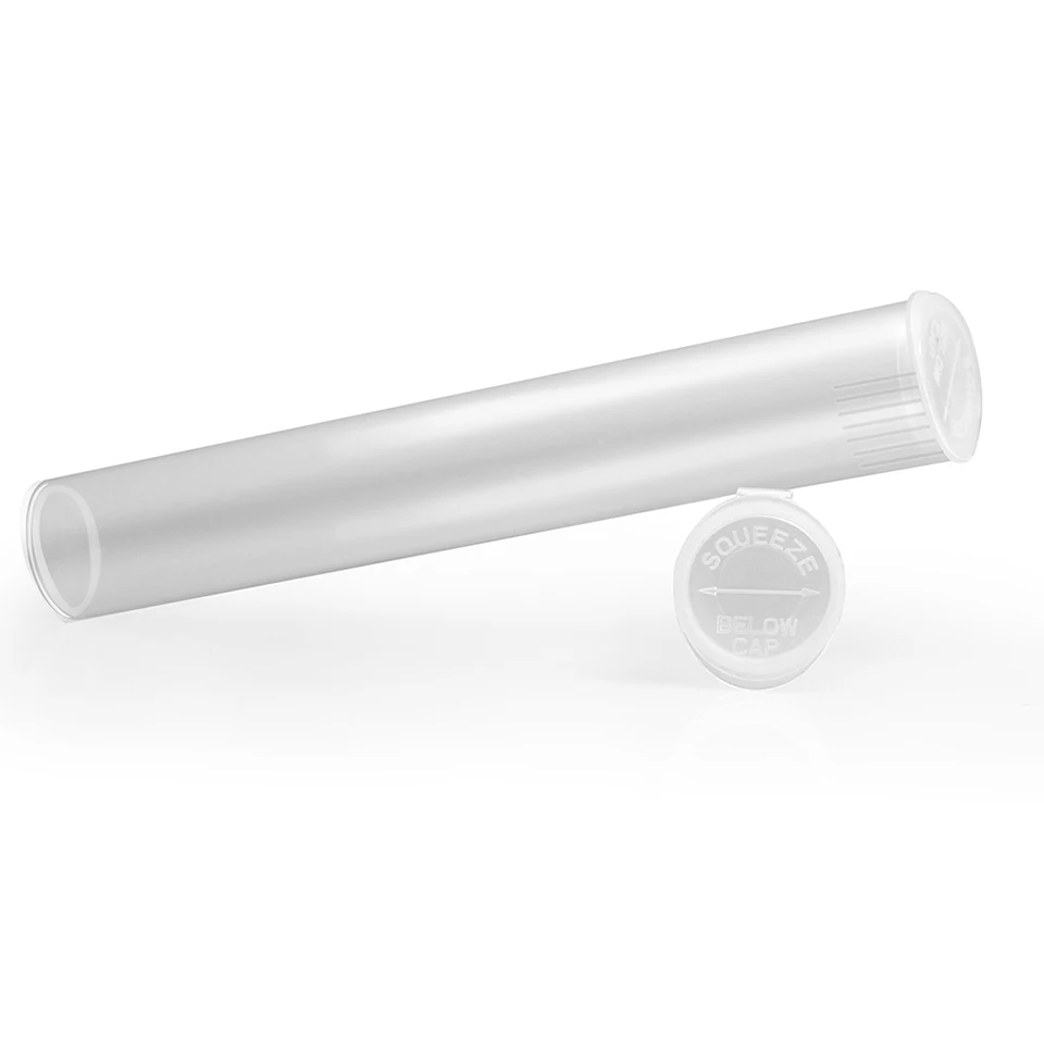 10 шт./партия Veeape контейнеры для сигарет doob tubes 120 мм прозрачные пластиковые Vape