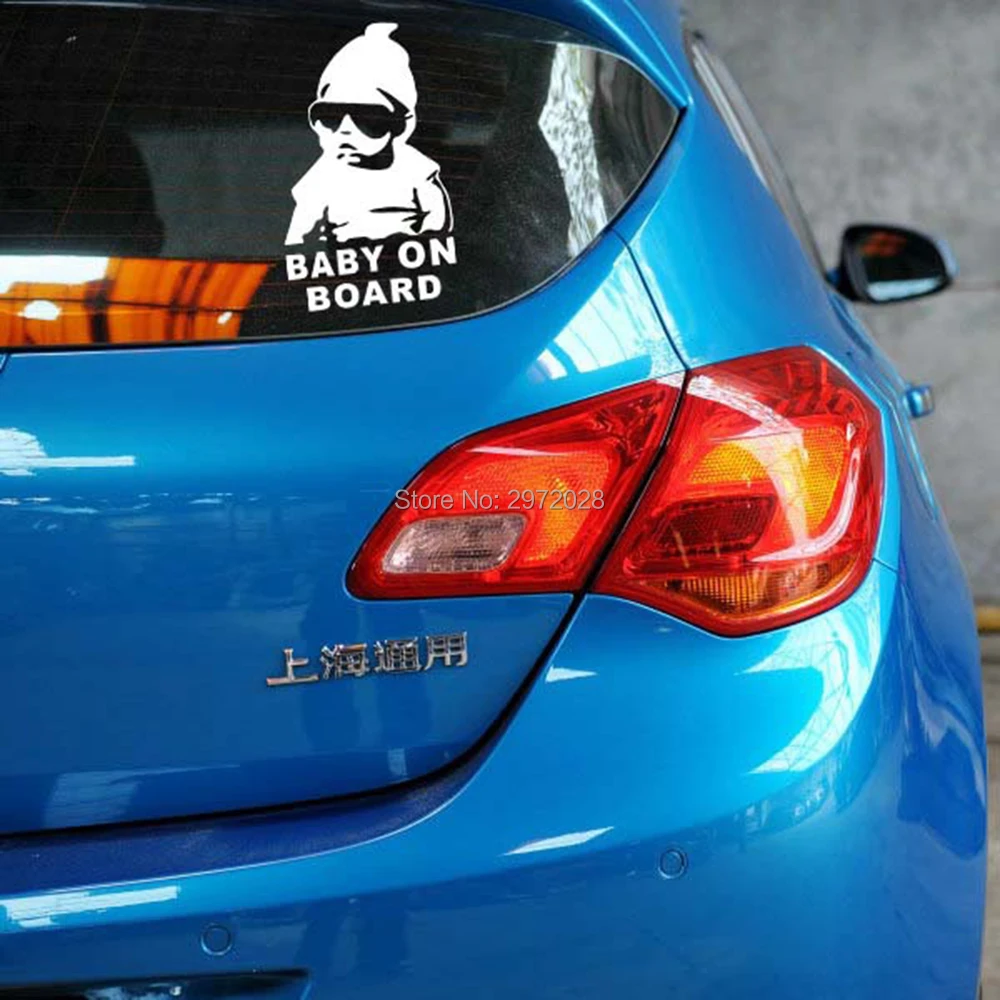 Детская настольная игра-ребенок в автомобиль наклейки для автомобиля Toyota Ford