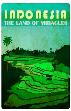 Си Бали Айленд Индонезия Трэвел Ретро Винтаж Постер Канвас Пейнтинг ДИЙ Вол Пэйпер Постерс Хоум Декор Гифт он.