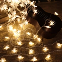star string lights 10m 100 leds ac110v220v holiday lights for garland party wedding decoration christmas flasher fairy lights