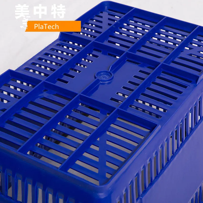 Пластиковые корзины для покупок супермаркета хорошего качества розничных