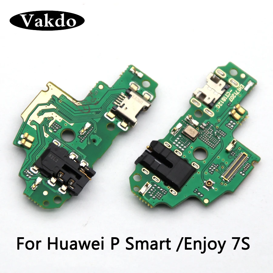 Для Huawei P smart (Enjoy 7 S) плата зарядного порта для мобильного телефона Flex замена