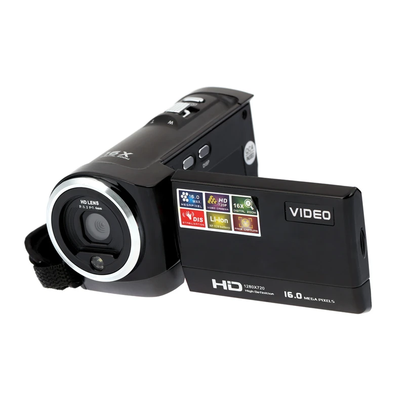 HD 720 P Цифровая видеокамера HDV видео цифровая камера 16MP 16x зум матрица COMS 270