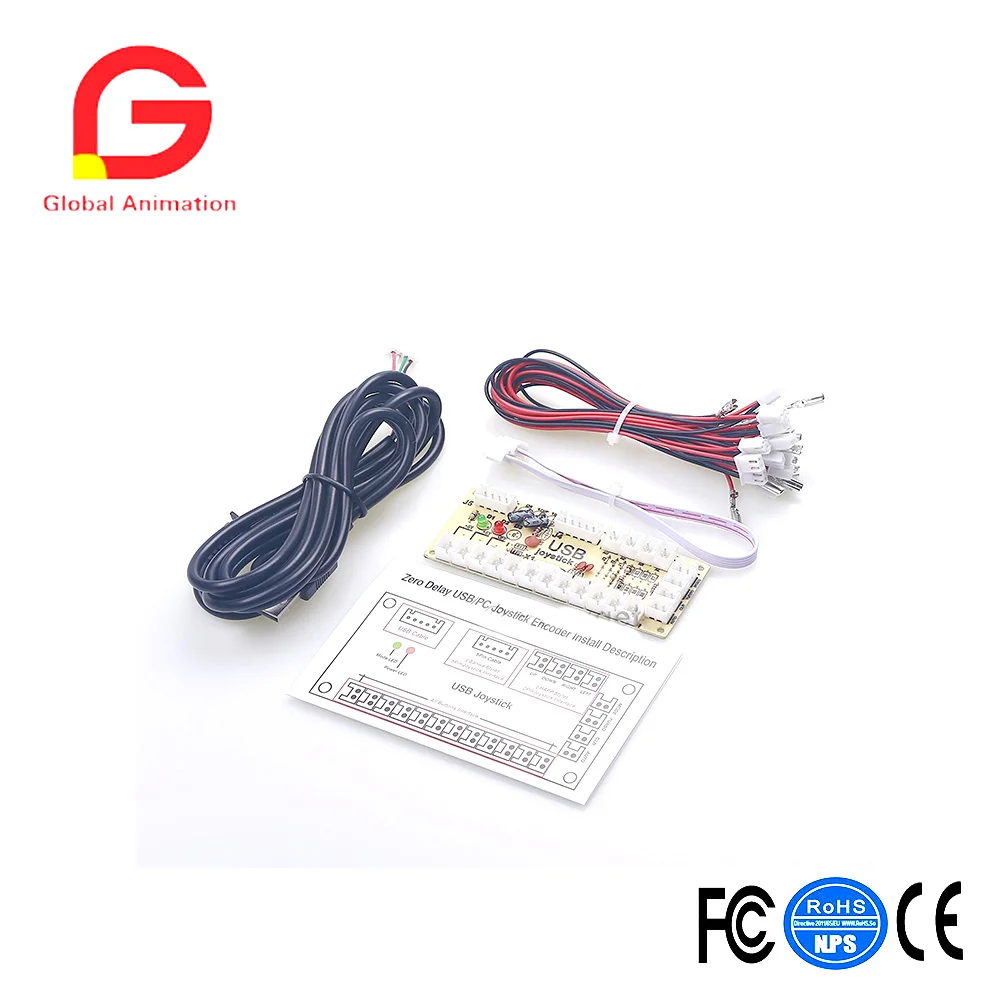 Аркадная игра DIY части комплект для ПК и Raspberry Pi 1/3 с RetroPie 5Pin джойстик 30 мм Кнопка