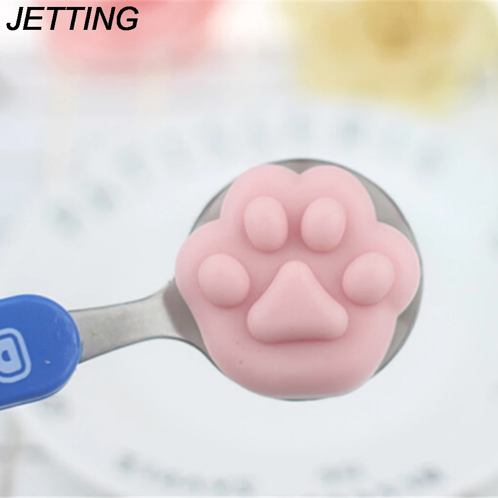 1 шт. кошка коготь следа Kawaii животное медленно растет телефон ремень хлеб игрушка