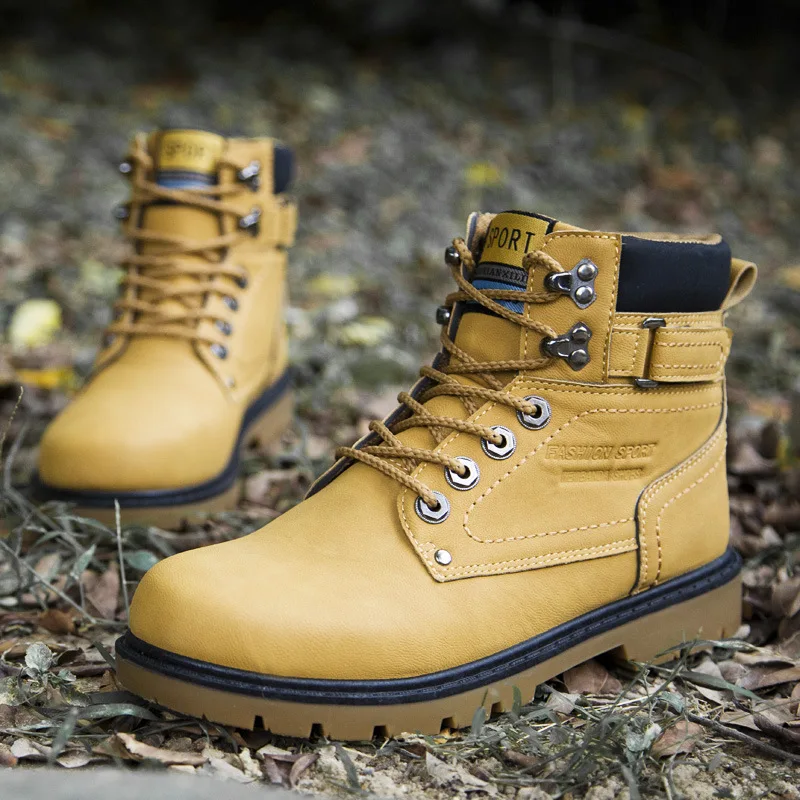 Мужские туфли на плоской подошве из ПУ кожи | Обувь