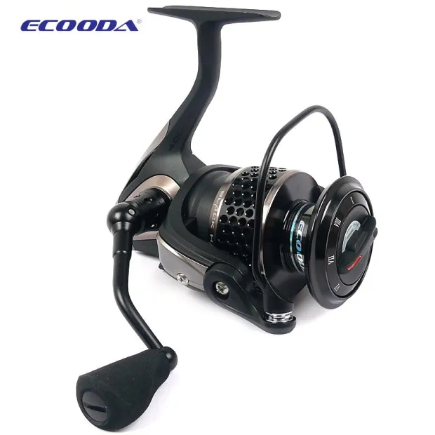 Бесплатная доставка Рыболовная катушка ECOODA Black hawk EBH II 1500-5000 второго поколения с