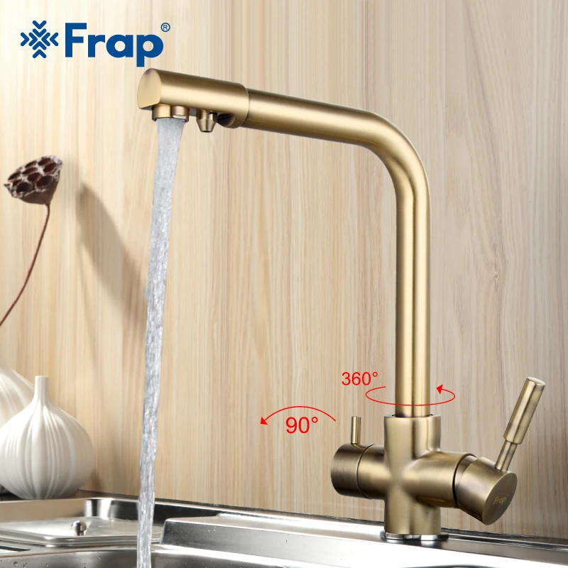 Кухонный Смеситель FRAP 5 цветов латунный кухонный смеситель для раковины