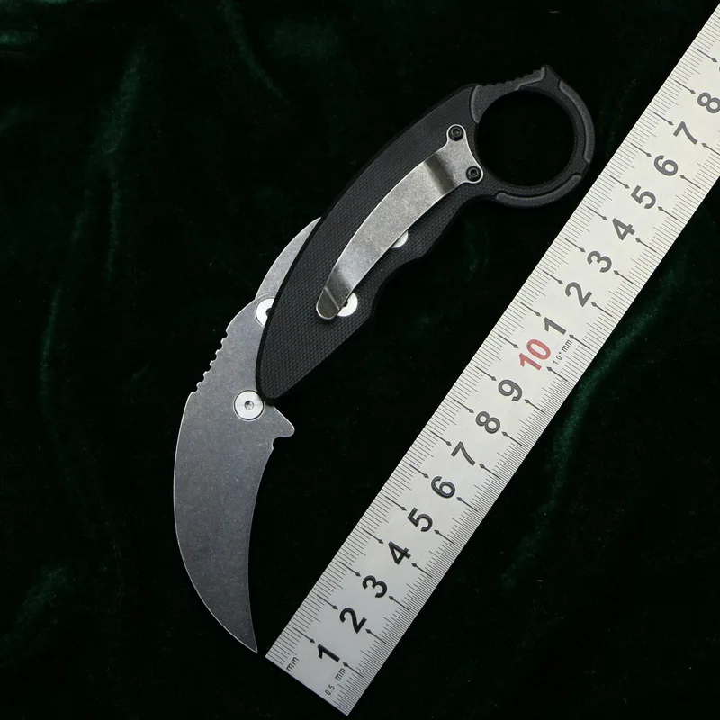 Складной нож Caswell 14C28N со стальным лезвием одна твердая ручка G10