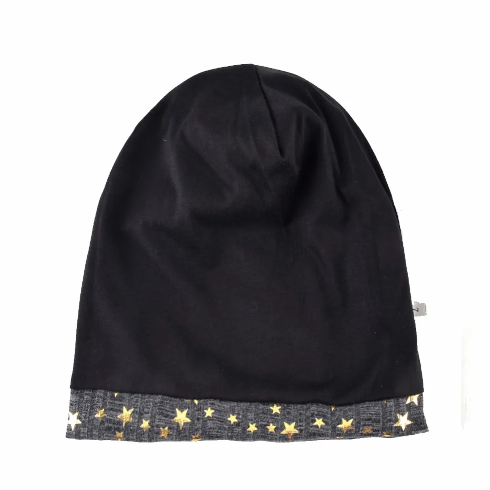 Качественные весенние женские шапки TQMSMY вязаные шапочки с золотым принтом в виде