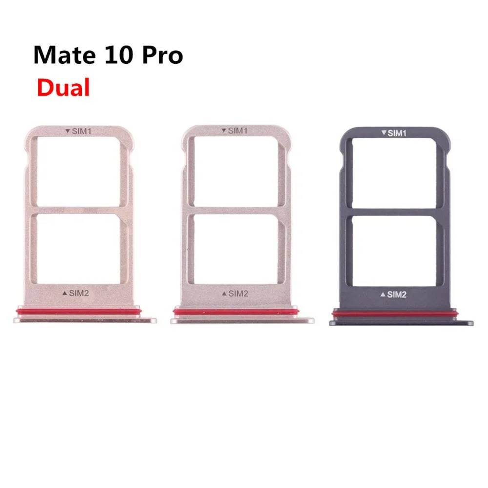 Для Huawei Mate 10 Pro лоток для sim карты держатель карт адаптер чтения запасная часть