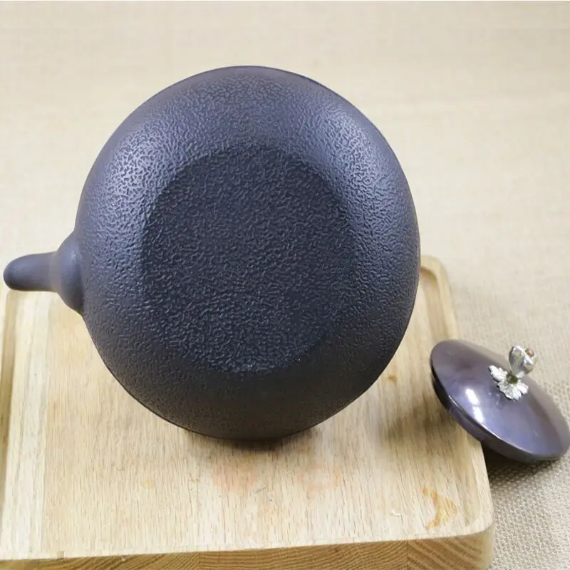 Новое поступление 1200 мл ручной работы чугунный чайник углерода печи горшок Кунг