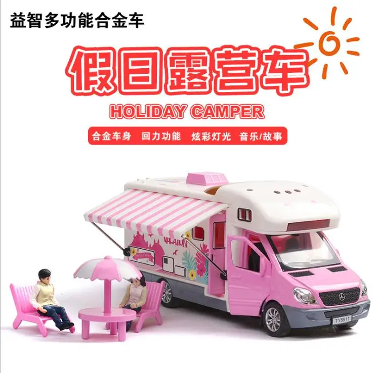 1:24 праздник camper автомобиль Diecasts & игрушечный транспорт горячий стиль модели