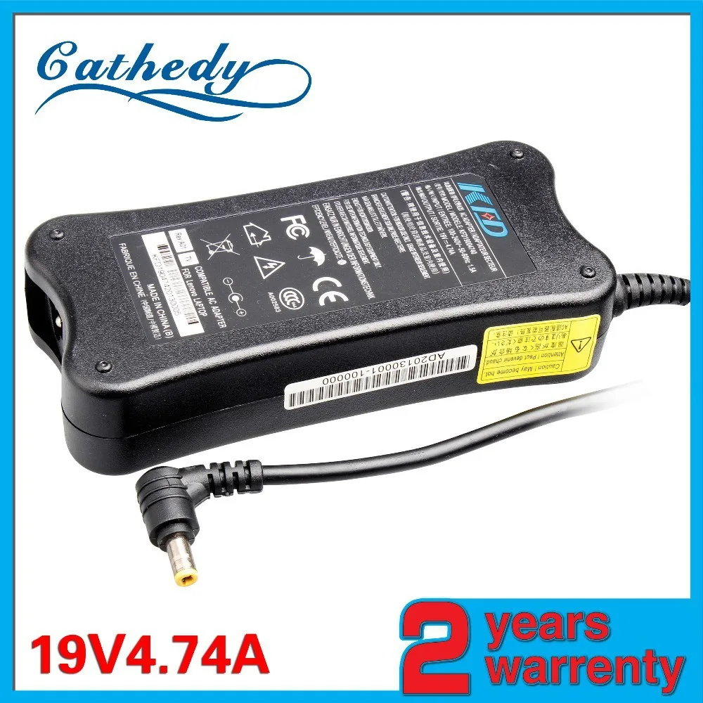For Lenovo V450 19V 4.74A Power Supply Laptop Battery Charger AC Adapter ADP-65YB Free Shipping | Компьютеры и офис