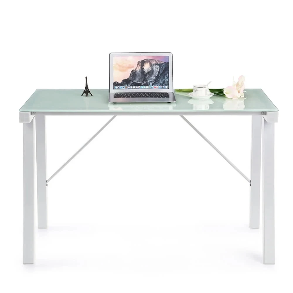 Компьютерный стол PC ноутбук закаленное Galss Топ 120 кг нагрузки | Мебель