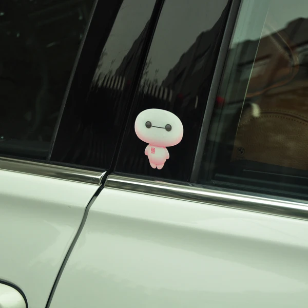 Наклейка для автомобиля Baymax Отражающая виниловая 5 8x6 см Тюнинг авто аксессуары