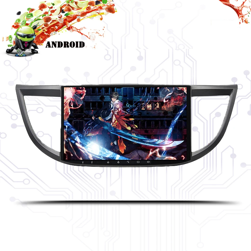Android 9 0 Восьмиядерный 10 1 &quotавтомобильный DVD Мультимедиа GPS для Honda Crv CR V 2012 2016 с