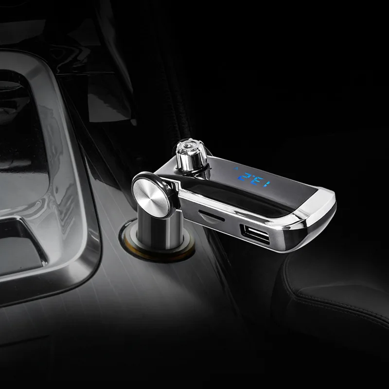 Новый автомобильный комплект громкой связи Bluetooth автомобильное зарядное