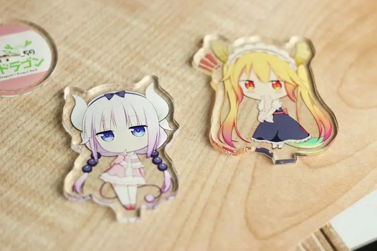 Miss Kobayashi's Dragon Maid Tohru Kanna аниме фигурка на акриловой подставке настольная