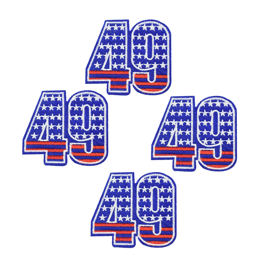 

10 шт., нашивки для одежды, № 49
