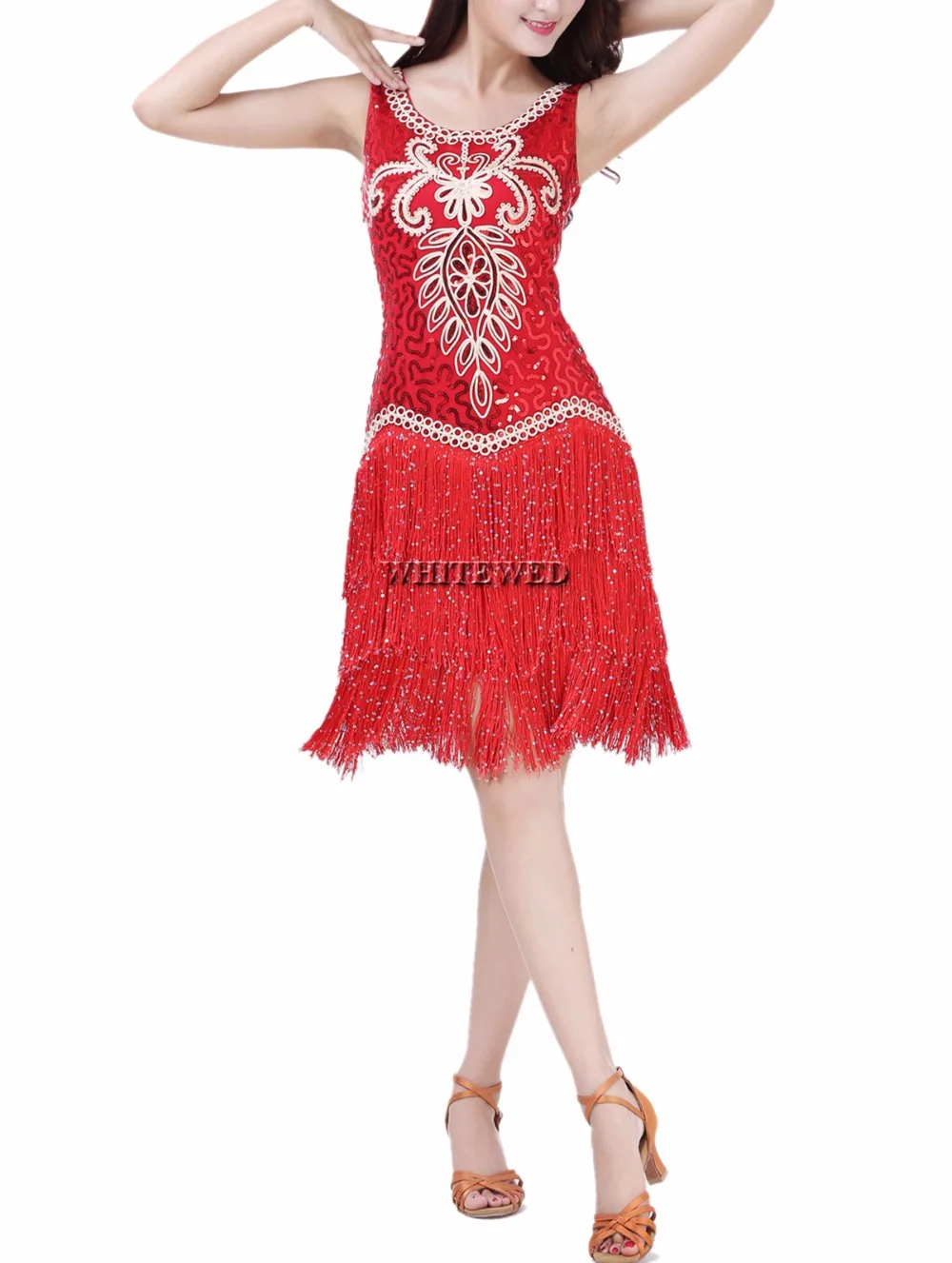 Женское платье для танцев с бахромой и вышивкой 20s|dance dress|fringe dance dressdresses for dancing |