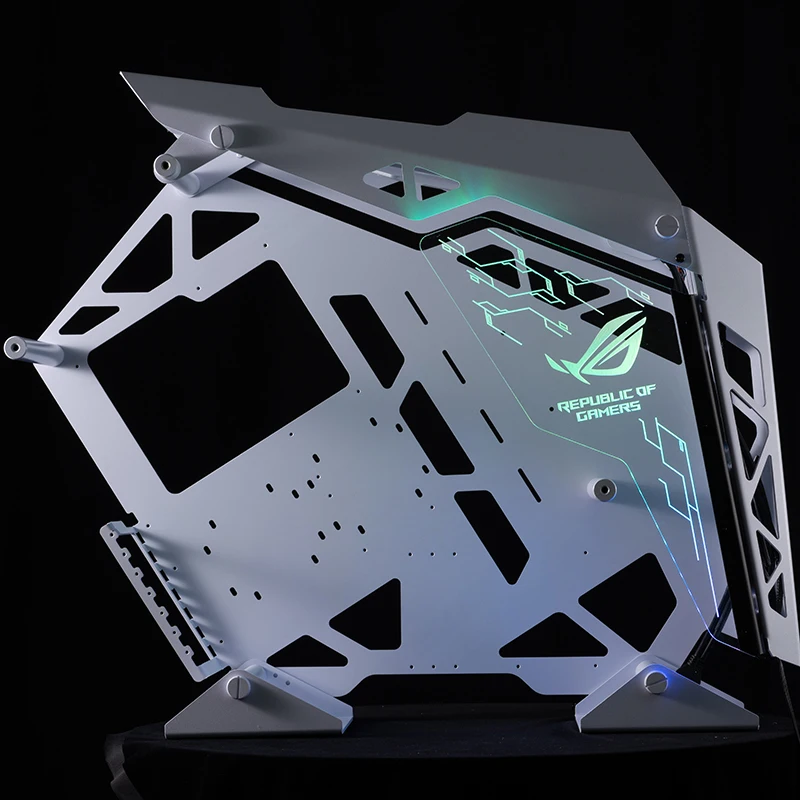 Cougar Conqueror шасси Modefied прозрачное шасси Sideboard перегородка Радужный цвет прозрачный сервант accpet Пользовательские DIY картина