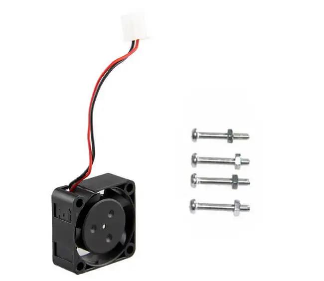 Чехол для Raspberry pi 2/3 model B с бесплатным вентилятором. Стильный чехол поддержкой