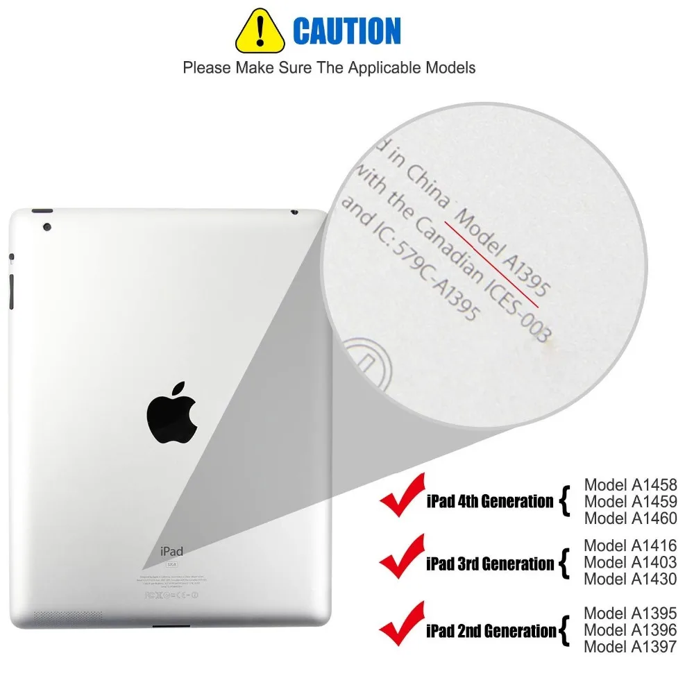 Для iPad 2/3/4 чехол трехслойный сверхмощный ударопрочный Прочный гибридный защитный чехол для всего тела для iPad 4 3 2