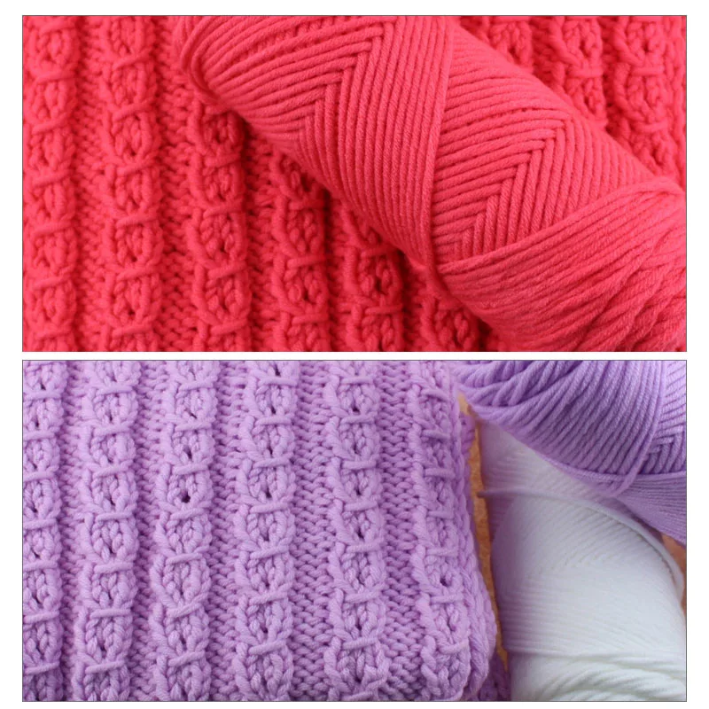 Оптовая продажа 5 шаров 500 г/лот мягкие шелковые хлопкового волокна шерсти пряжу