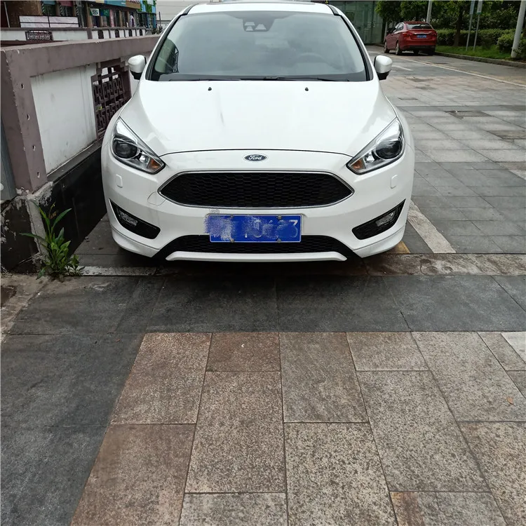 Для Ford Focus Хэтчбек передние гоночные грили подходят передний бампер решетка верхняя черная Авто Комплект запчастей для корпуса