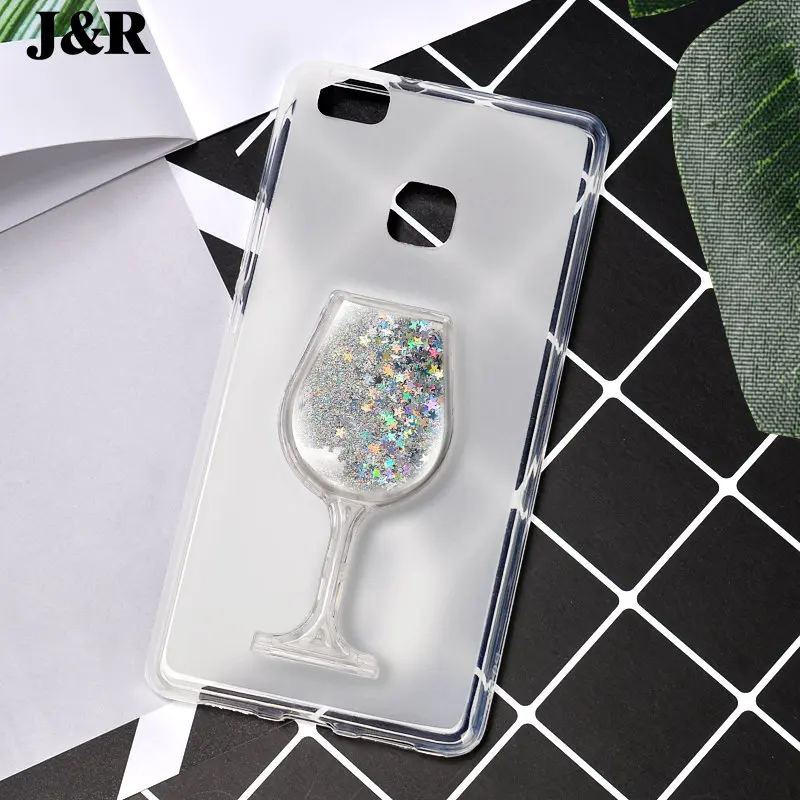 Case For Huawei P9 Lite Liquid Quicksand Cover P 9/G9 P8 P10 Max 2017 P10Plus Glitter Star Transparent TPU Cases |