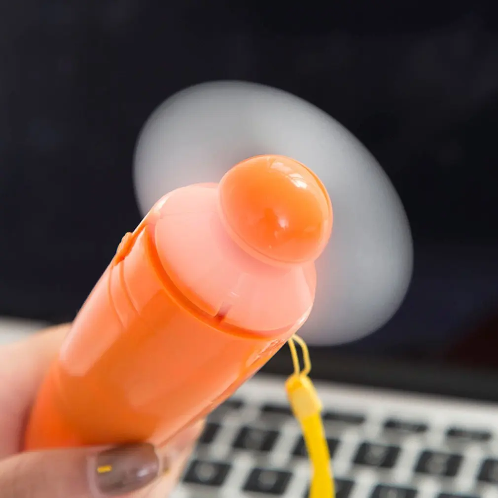 Малошумный персональный настольный мини вентилятор портативный USB